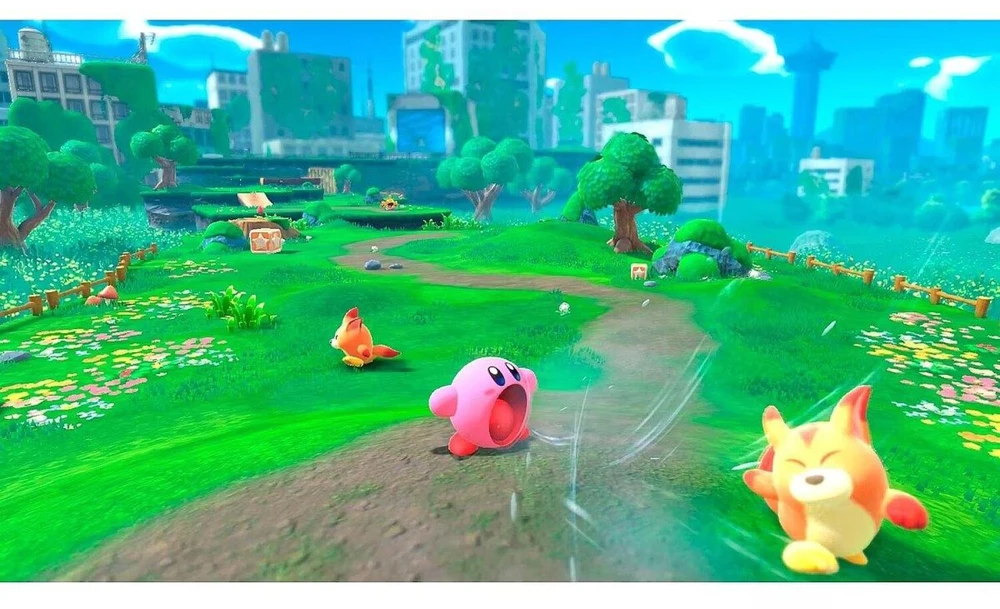 Nintendo Kirby ir užmirštoji žemė