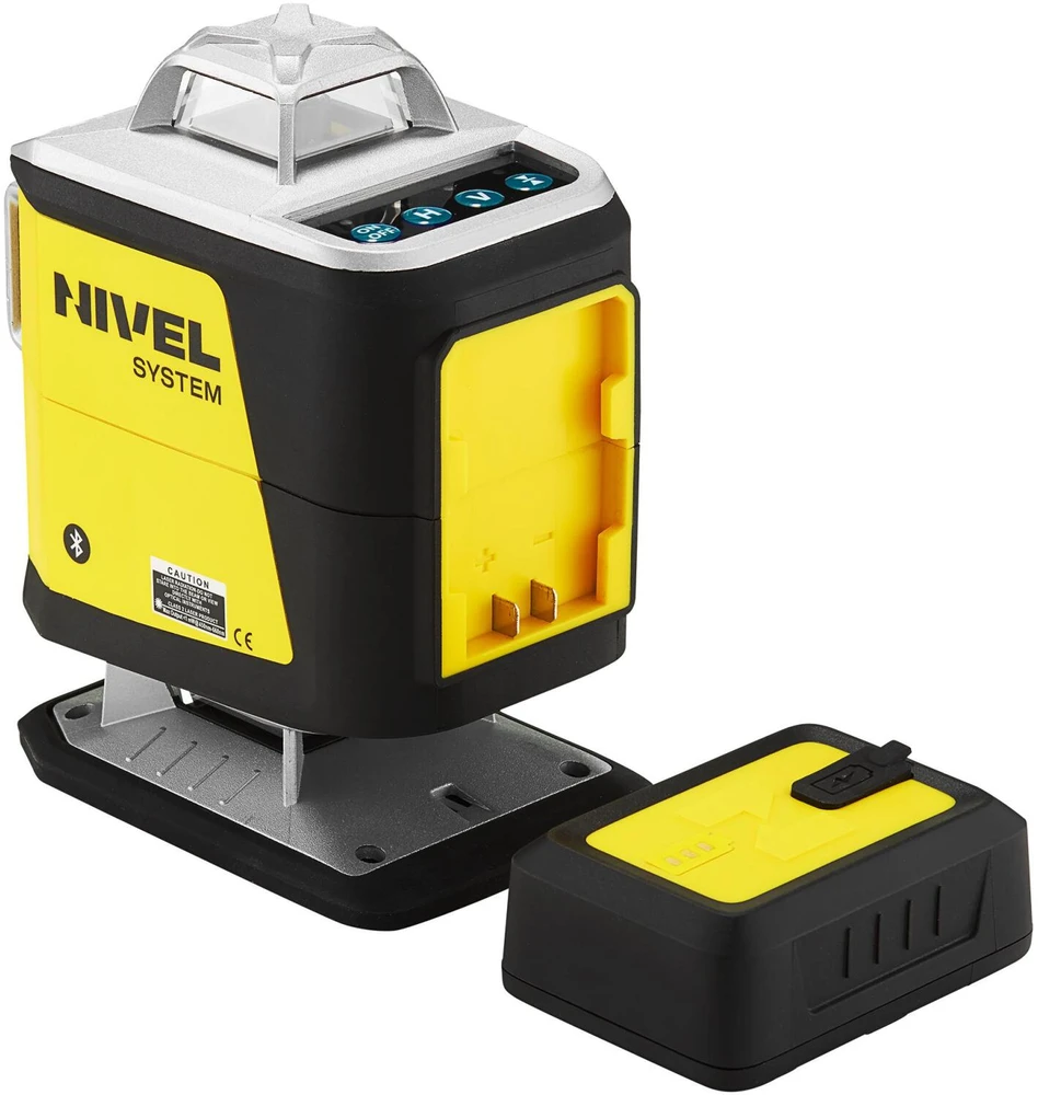 Kryžminis lazerinis nivelyras Nivel System CL5B; mėlynas
