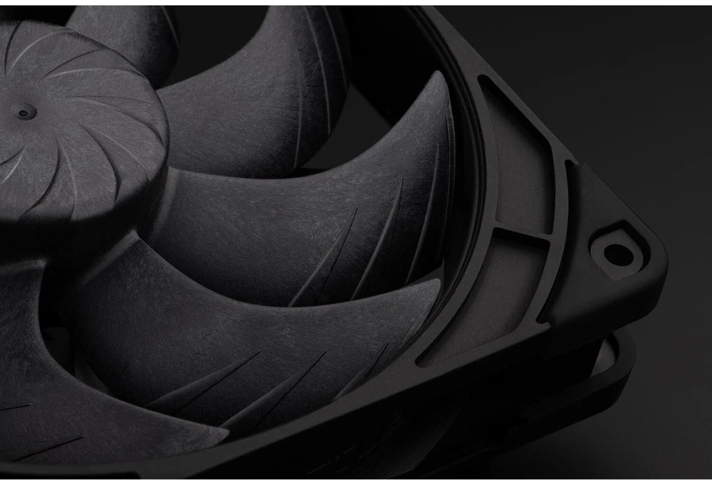 Noctua NF-A14X25 G2 chromax.juodas Fan, PWM, LCP – juodas, 140mm