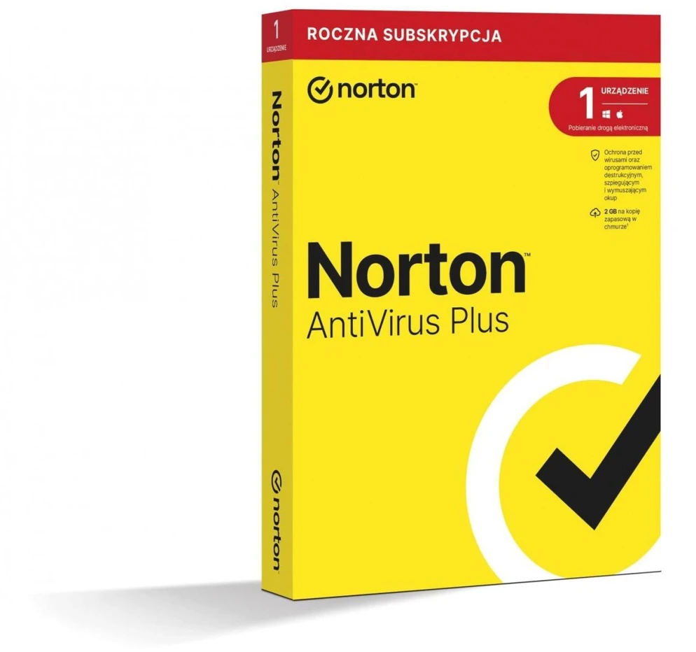 „Norton AntiVirus Plus“ 2 GB PL 1U1Dvc1Y 21408750