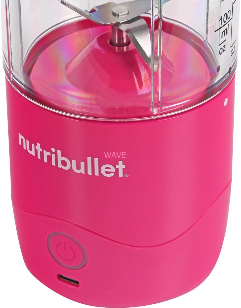 Virtuvinis kombainas Trintuvas su indu Nutribullet Rožinė 475 ml
