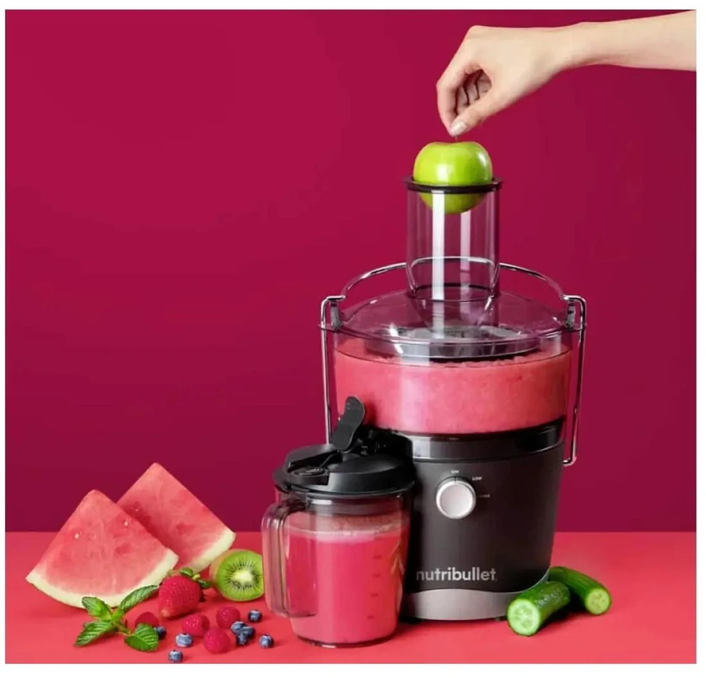 Nutribullet „Ultra 1000“ trintuvas NB1004DGB (tamsiai pilkas, 1000 vatų, 0,9 litro)