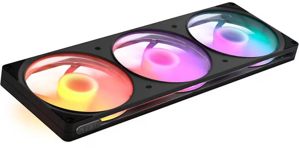 Nzxt F420 RGB kompiuterio ventiliatorius RF-R242U-BF, 420mm, 4-pin PWM, NZXT RGB 4-pin, 2000rpm, 34.0dB(A), RGB apšvietimas