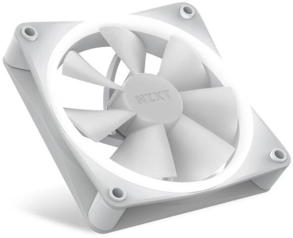 Korpuso Ventiliatorius - NZXT F120 RGB 12 cm, Balta