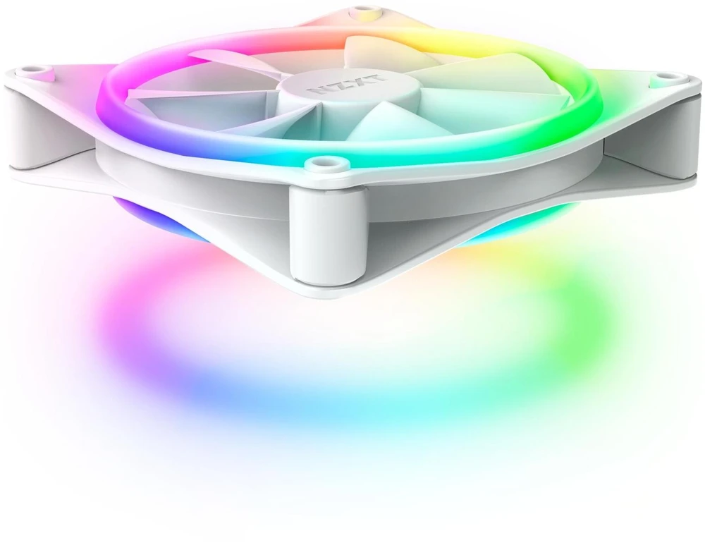 Korpusų Ventiliatorius - NZXT F-Series 120mm RGB 500 RPM 28-32 dB Triple Baltas