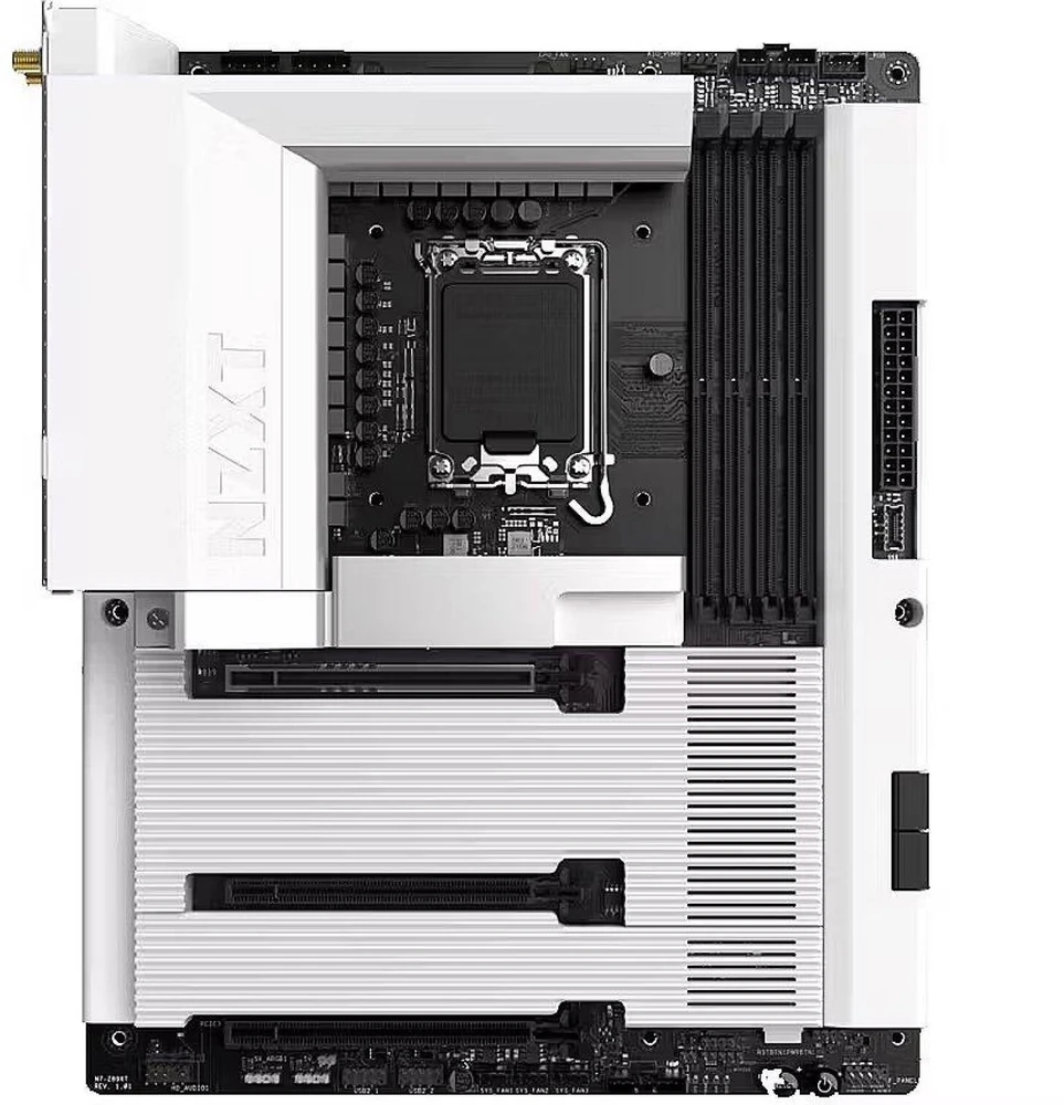 Pagrindinė plokštė NZXT N7 Z890 Intel Z890 LGA 1851 (V1 lizdas) ATX