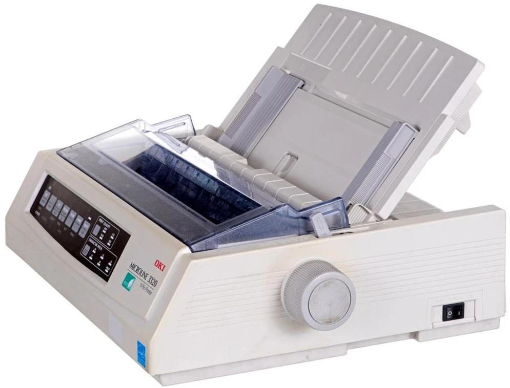 DOT MATRIX Spausdintuvas OKI ML 3320 LPT+USB Used (Atnaujinta)