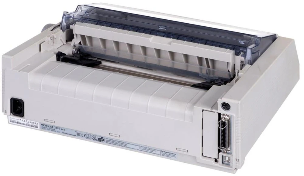 DOT MATRIX Spausdintuvas OKI ML 3320 LPT+USB Used (Atnaujinta)
