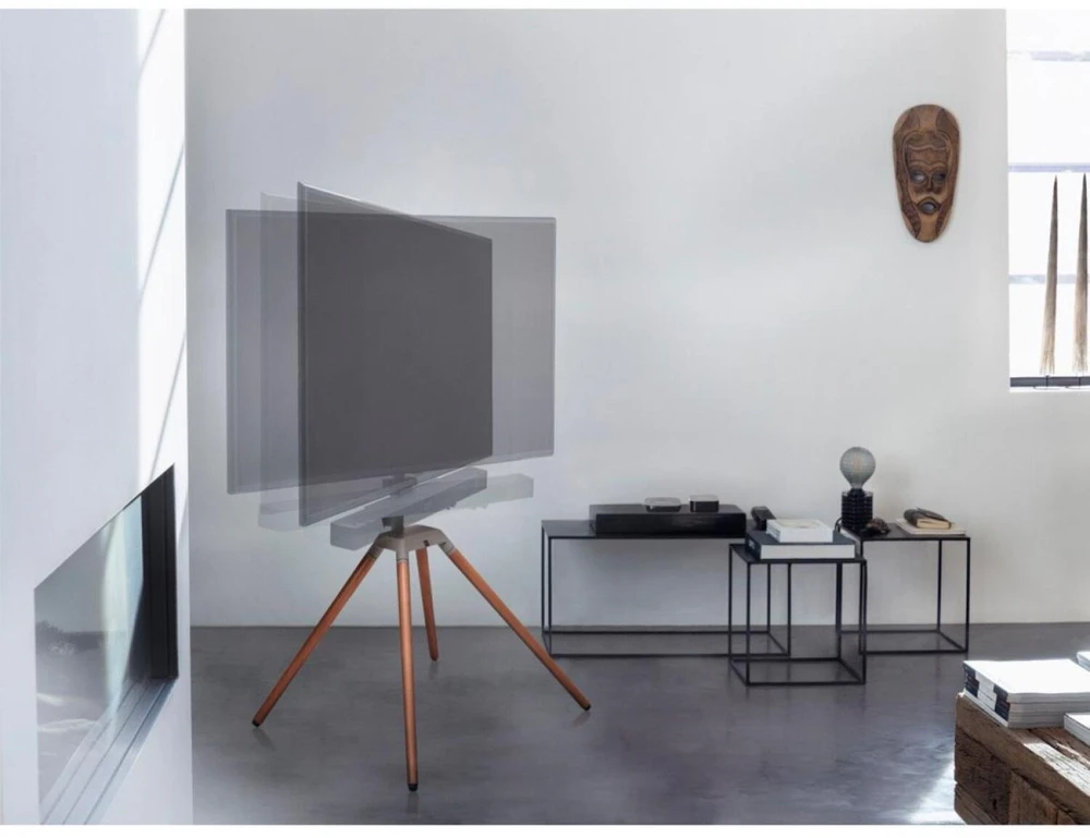 Laikiklis One For All One for All 70'' Quadpod TV Stand Turn 360 dark
