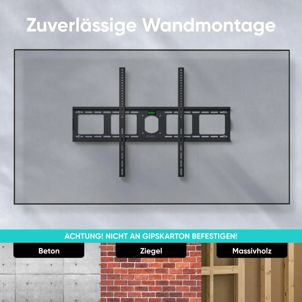 TV SET ACC WALL MOUNT/55-100"/Juodas UF4-B ONKRON