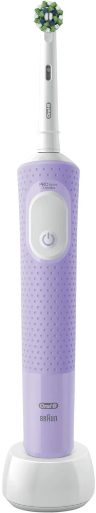 Braun Oral-B | Elektrinis dantų šepetėlis | D103 Vitality Pro | Įkraunamas | Suaugusiesiems | Komplekte šepetėlių galvučių skaičius 1 | Dantų valymo režimų skaičius 3 | Alyvinė migla