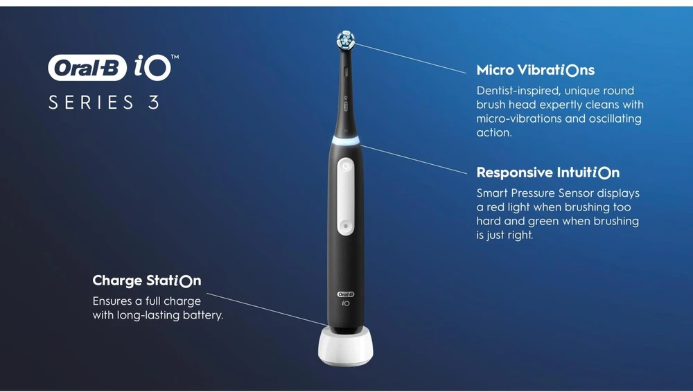 Elektrinis dantų šepetėlis Oral-B iO Series 3n