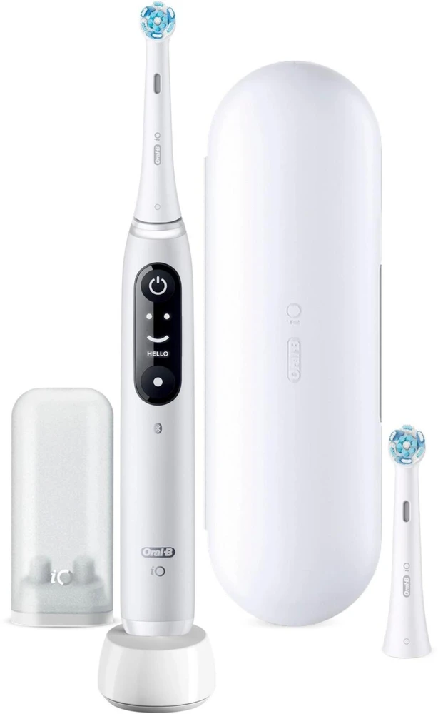Elektrinis dantų šepetėlis Oral-B iO Series 6, Baltas