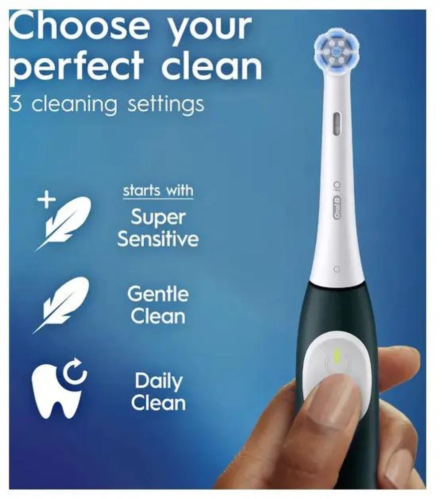 Oral-B iO 2 Forest Žalias + Dėklas žalia
