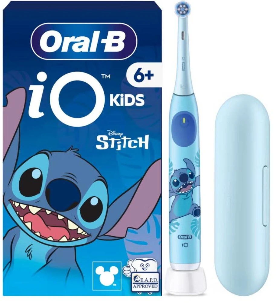 Elektrinis dantų šepetėlis Oral-B IOS2K.1I9.K STITCH, mėlyna