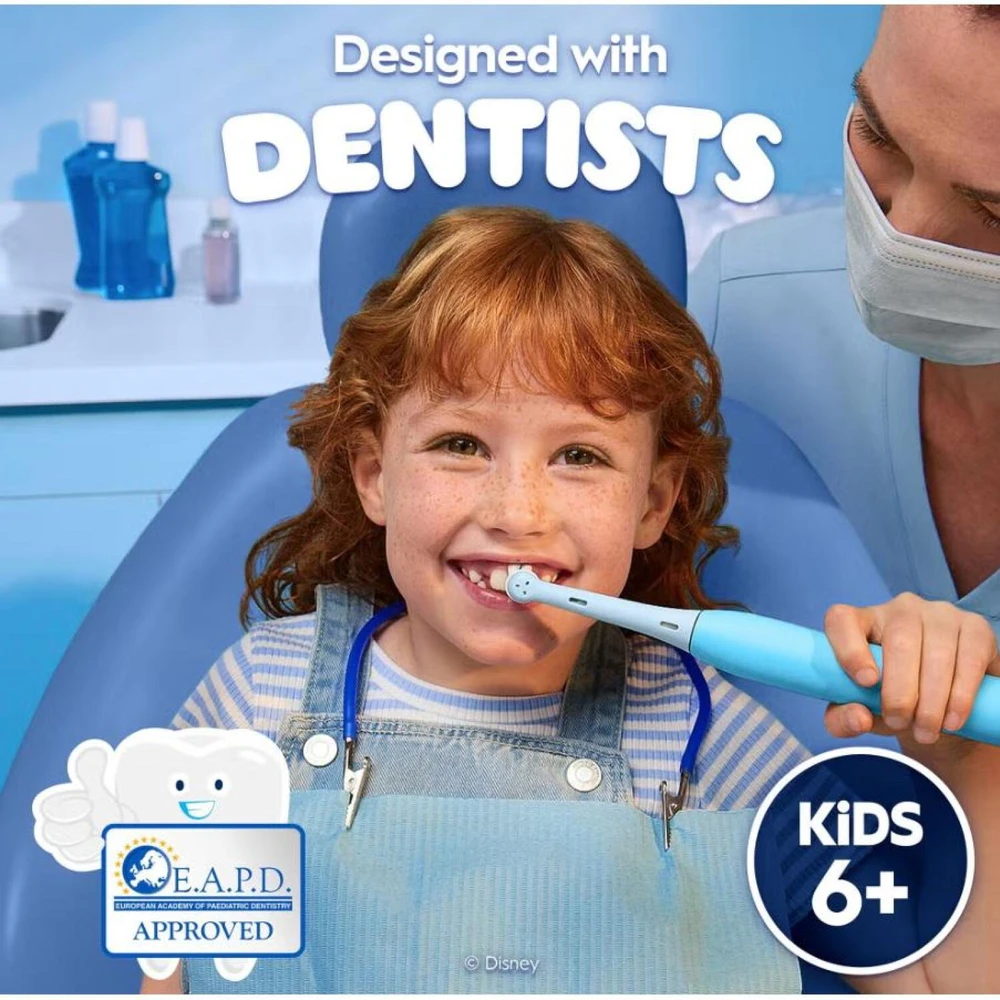Elektrinis dantų šepetėlis Oral-B IOS2K.1I9.K STITCH, mėlyna