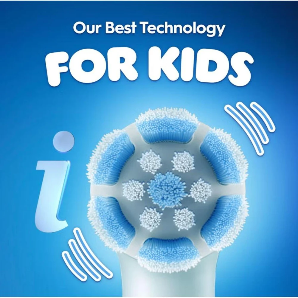 Elektrinis dantų šepetėlis Oral-B IOS2K.1I9.K STITCH, mėlyna