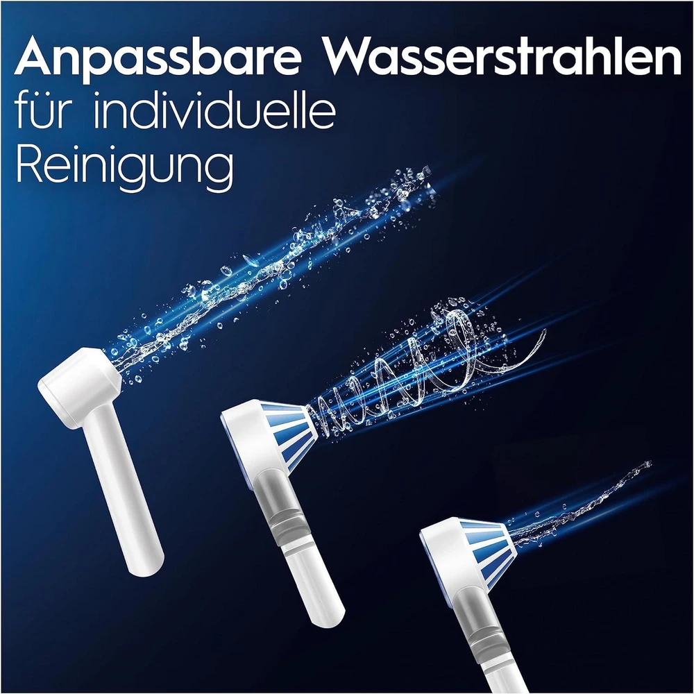 Oral-B Elektrinis dantų šepetėlis | iO6 & OxyJet | Įkraunamas | Suaugusiems | Šepetėlių skaičius galvutės įeina 2 | Number of teeth brushing modes 5 | Baltas