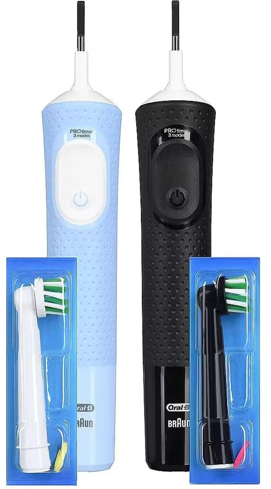 Oral-B Vitality Pro D103 Duo juoda/mėlynas