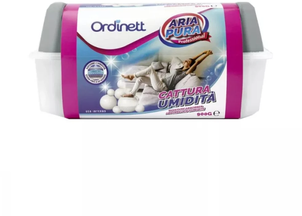 Sausintuvas ORDINETT Drėgmės absorbuotojo kristalų papildymas 900 g neutralaus kvapo