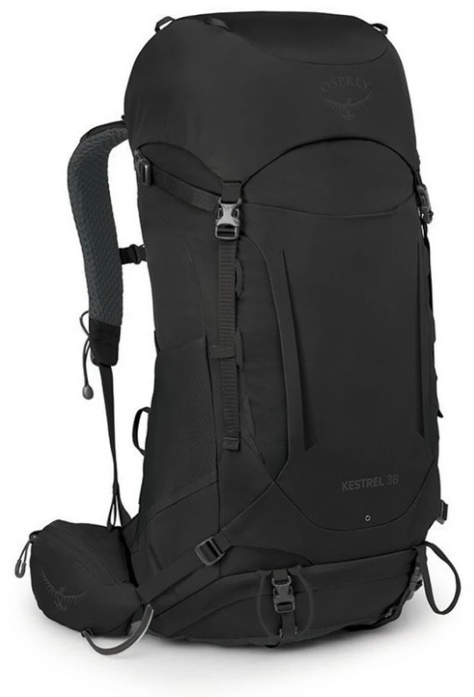 Trekking kuprinė Osprey Kestrel 38 juodas S/M