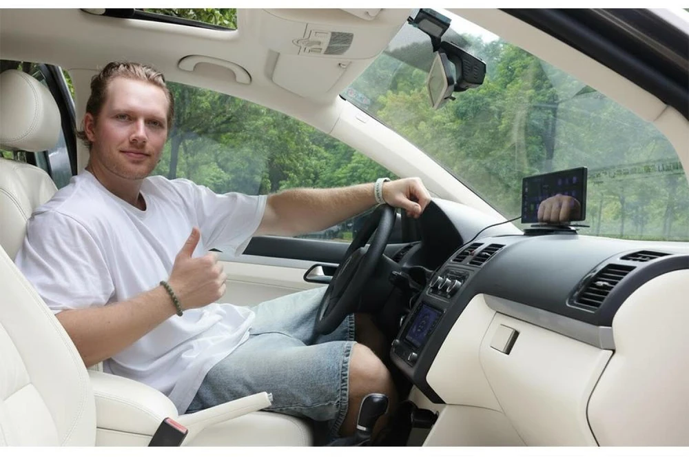 OTTOCAST OTTOAIBOX N95C Automobilių monitorius + Galinio vaizdo kamera