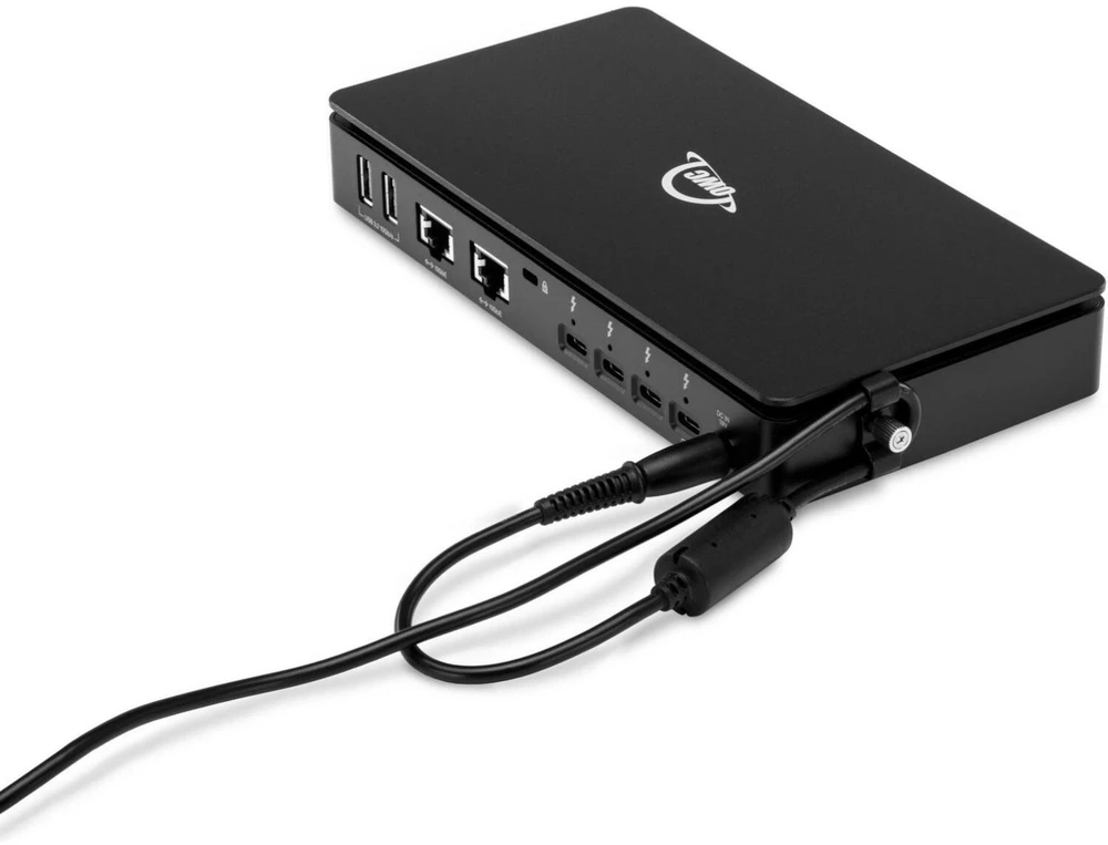 Owc Thunderbolt 5 dviejų tinklų dokstacija OWCTB5DK11PD210G, 3x RJ-45, 3x USB-A 3.2 Gen 2 10 Gbit/s, 1x USB-C 3.2 Gen 2 10 Gbit/s