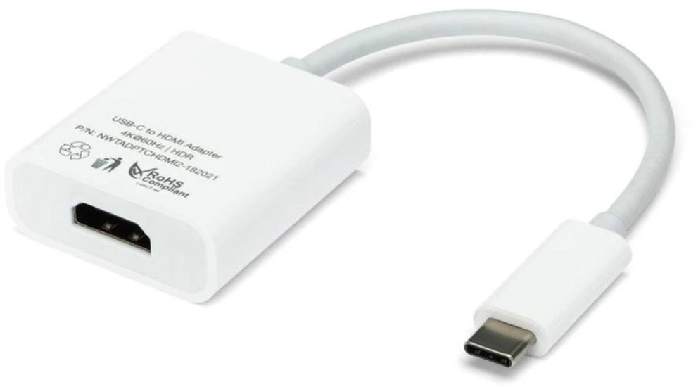 OWC USB Adapteris, USB-C Stecker > HDMI 4K Buchse (baltas, 11cm)