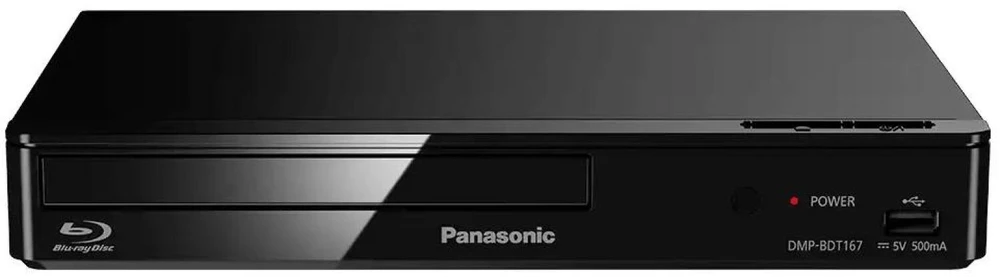 Vaizdo grotuvas Panasonic DMP-BDT167AG, Full HD, PAL, NTSC, Dolby Digital, Dolby TrueHD, Dolby Digital Plus, DTS-HD Master Audio, DTS-HD, XVID, MKV, MP4, MPEG2, AVCHD, FLAC, WAV, AAC++, WMA, MP3, ALAC, DSD, JPEG, MPO