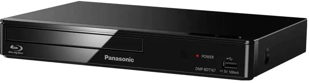 Vaizdo grotuvas Panasonic DMP-BDT167AG, Full HD, PAL, NTSC, Dolby Digital, Dolby TrueHD, Dolby Digital Plus, DTS-HD Master Audio, DTS-HD, XVID, MKV, MP4, MPEG2, AVCHD, FLAC, WAV, AAC++, WMA, MP3, ALAC, DSD, JPEG, MPO