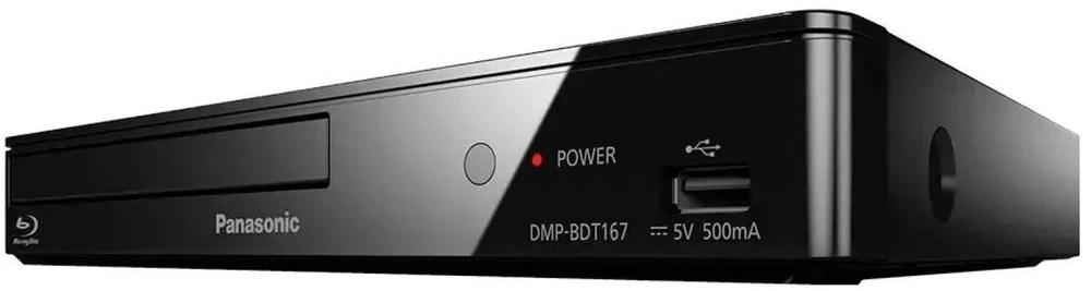 Vaizdo grotuvas Panasonic DMP-BDT167AG, Full HD, PAL, NTSC, Dolby Digital, Dolby TrueHD, Dolby Digital Plus, DTS-HD Master Audio, DTS-HD, XVID, MKV, MP4, MPEG2, AVCHD, FLAC, WAV, AAC++, WMA, MP3, ALAC, DSD, JPEG, MPO