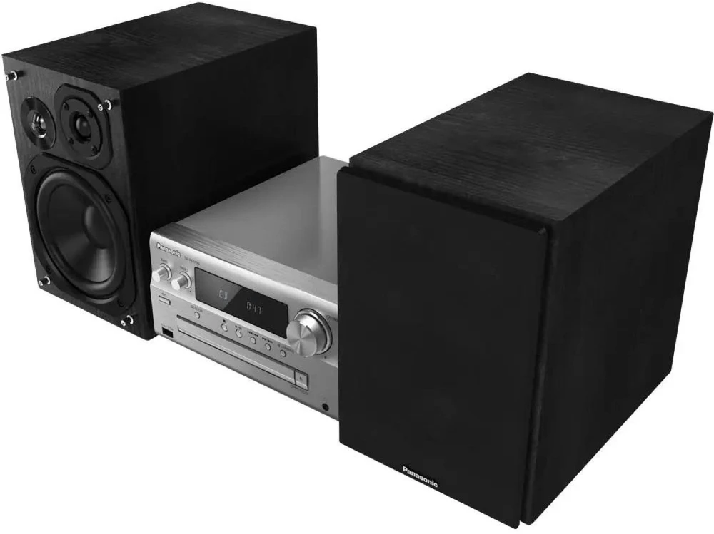 Muzikinis centras Panasonic SC-PMX94EG-S (Bluetooth, Radio, CD) sidabrinis
