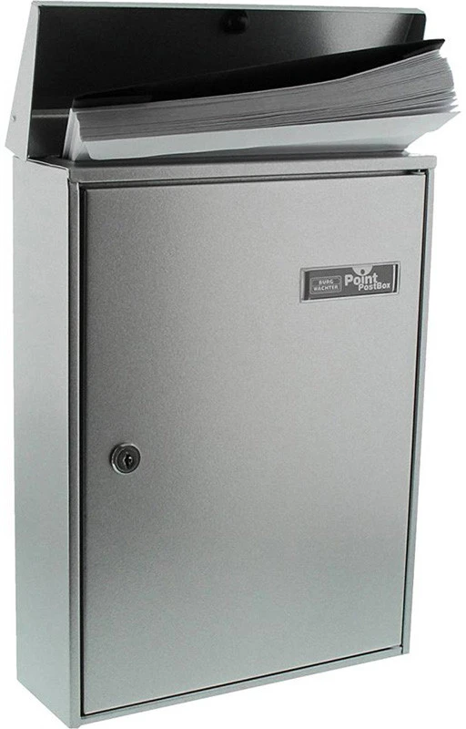 Pašto dėžutė Raidė 5832 (sidabrinė) 611005 BURG-WACHTER