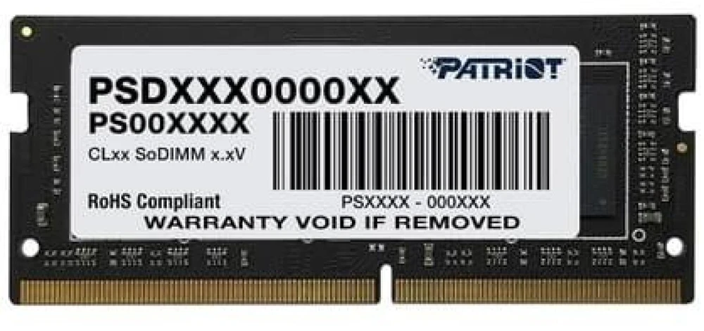 Patriot SO-DIMM DDR4 8GB 3200MHz 512Mx8