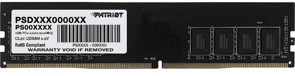 RAM PATRIOT Signature Series 16GB DDR4 1x16GB 3200MHz UDIMM Single