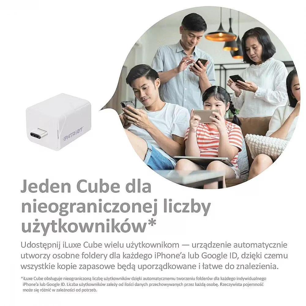 Patriot iLuxe Cube C 256 GB , USB-Stick
