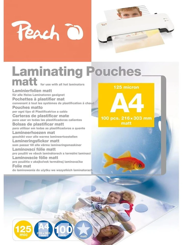 Peach Peach S-PP525-22 laminavimo folija 100 vnt.