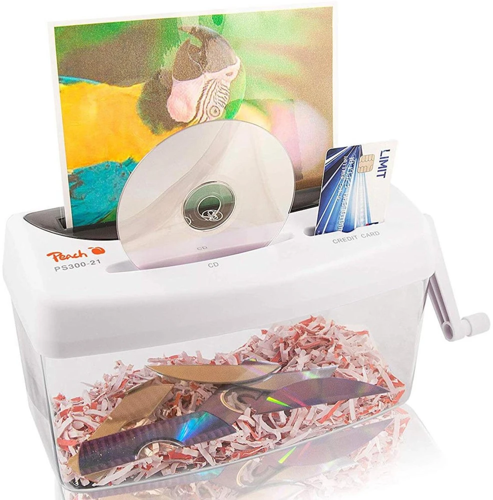 Peach Cross Cut Shredder PS300-21