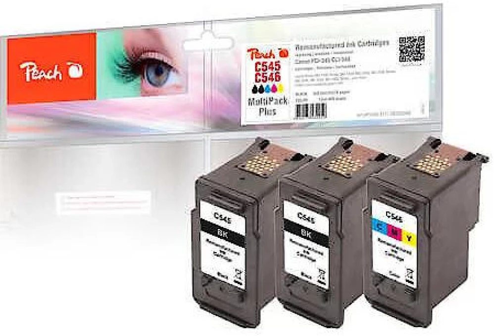 Peach Tinte Spar Pack PI100-317 (kompatibel zu Canon PG-545/CL-546)