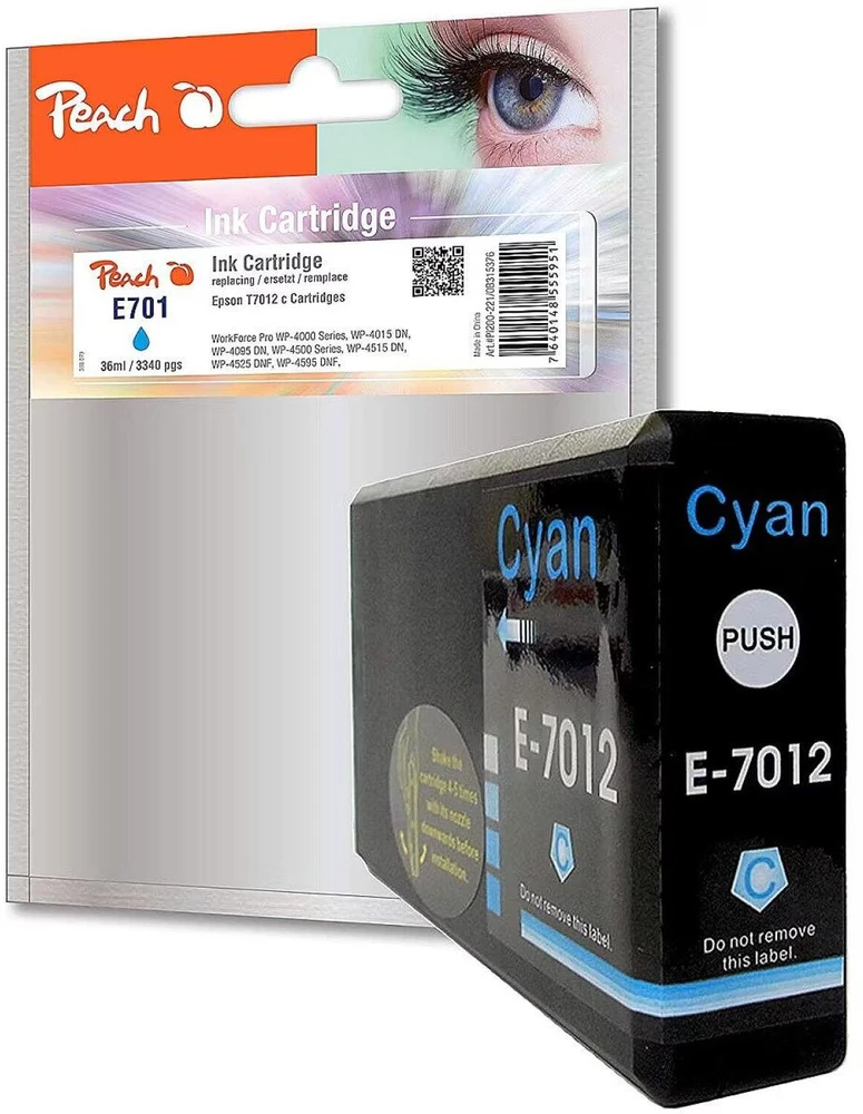 Peach žydras rašalas PI200-221 – suderinamas su Epson T7012