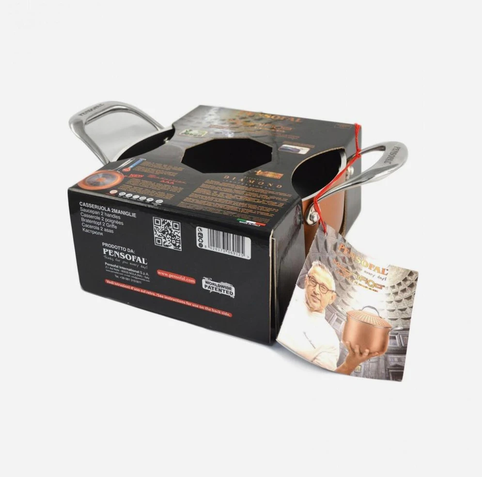 Puodas su deimantų milteliais sustiprinta danga Pensofal Magnifiqa Diamond Pro, 24 cm, 4,5 l