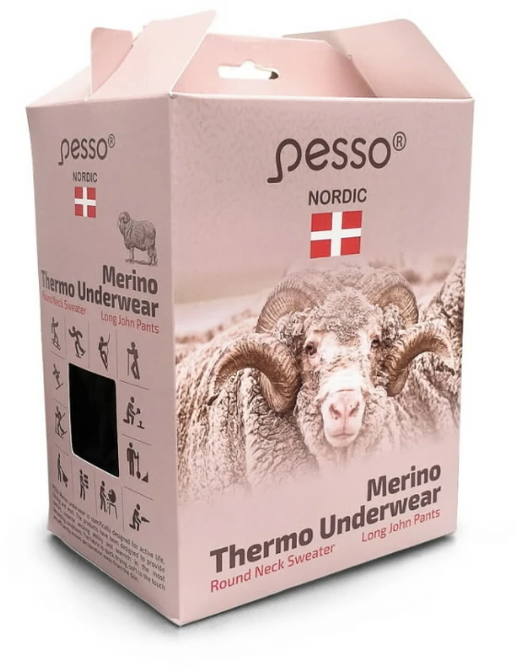 Pesso Apatinių rūbų komplektas Pesso Merino