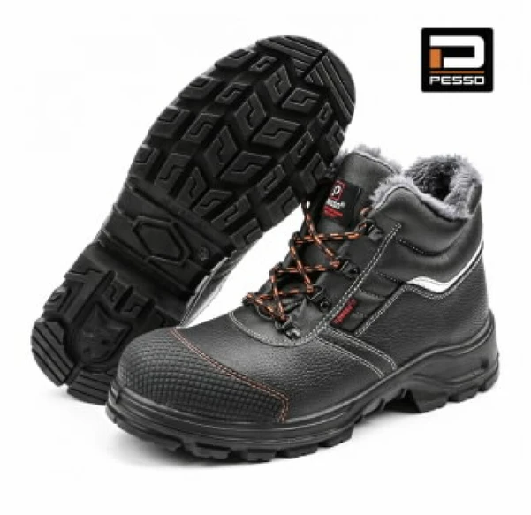 Žieminiai batai universalūs Pesso BS159 S3 SRC Kevlar, be aulo, su pašiltinimu, juoda sp., 41 dydis