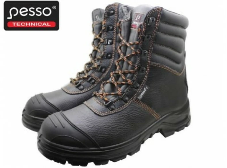 Žieminiai batai universalūs Pesso BS659 S3 SRC, be aulo, su pašiltinimu, juodi, 45 dydis