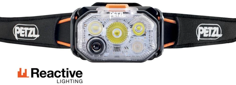 Oranžinis Petzl E095BC00 Headlamp SWIFT? RL juodas/oranžinis
