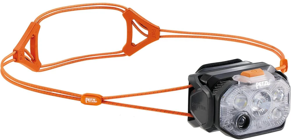 Oranžinis Petzl E095BC00 Headlamp SWIFT? RL juodas/oranžinis