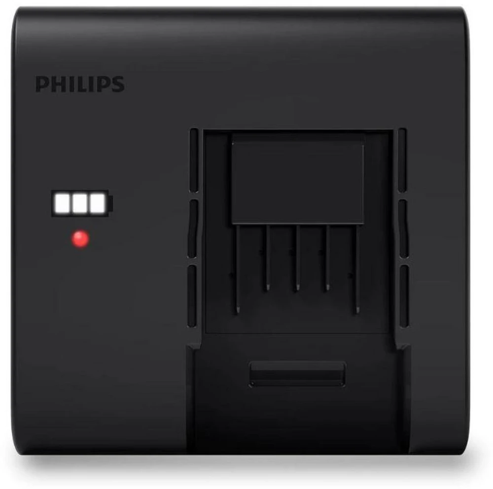 „Philips“ akumuliatorių blokas ir įkroviklis XV1797/01