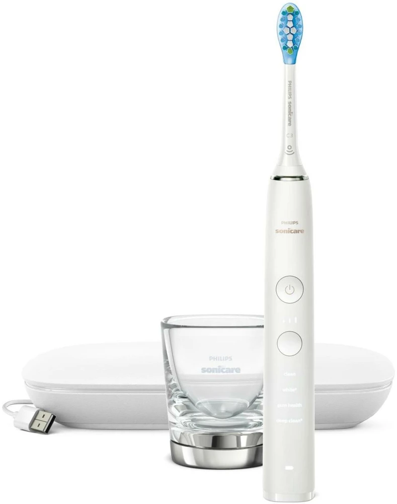Philips DiamondClean 9000 „Sonic“, elektrinis dantų šepetėlis su programa HX9911/27