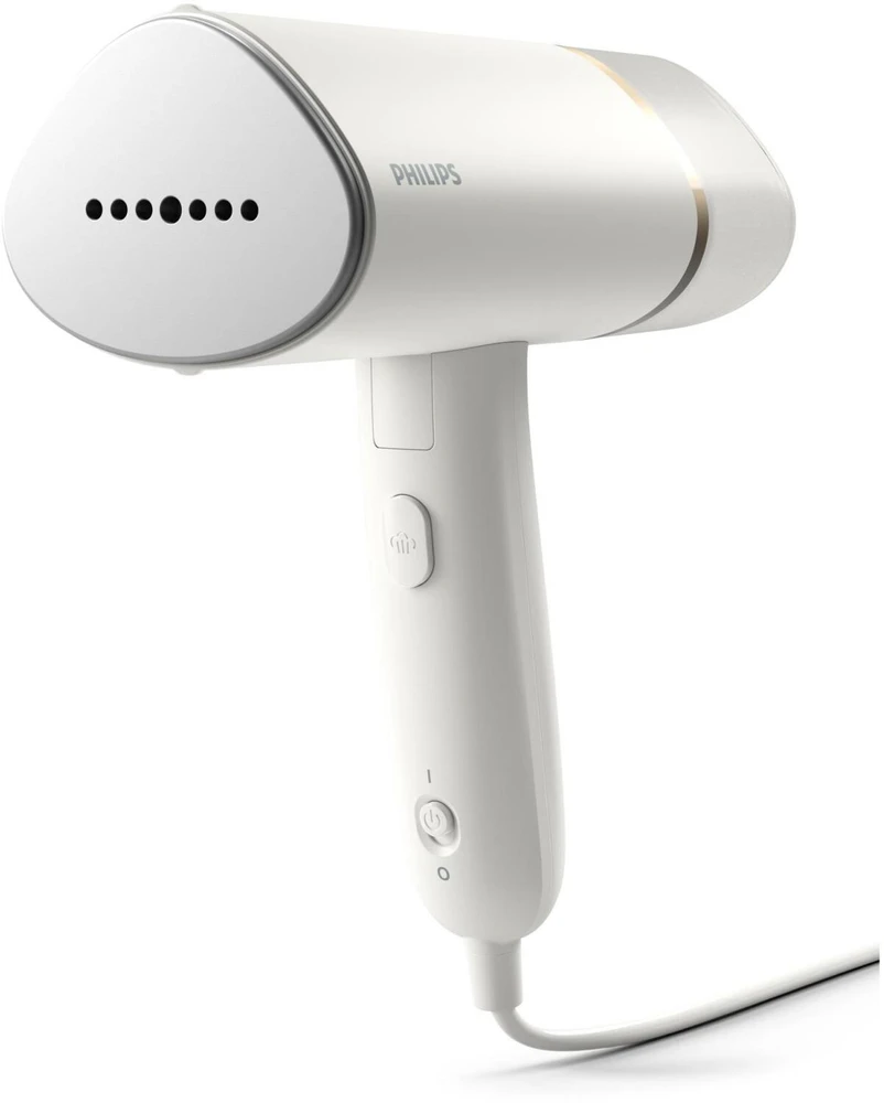 Philips 3000 serijos rankinis garintuvas STH3020/10 Kompaktiškas ir sulankstomas Paruoštas naudoti per ~30 sekundžių 1000W, iki 20g/min. Nereikia lyginimo lentos