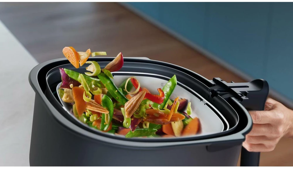 „Philips HD9960/00 Airfryer 2in1“ garų ir skrudinimo rinkinys
